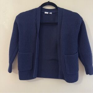 Gap Kids Navy Blure Cardigan, Size XS